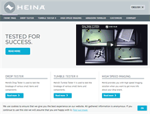 Tablet Screenshot of heina.net